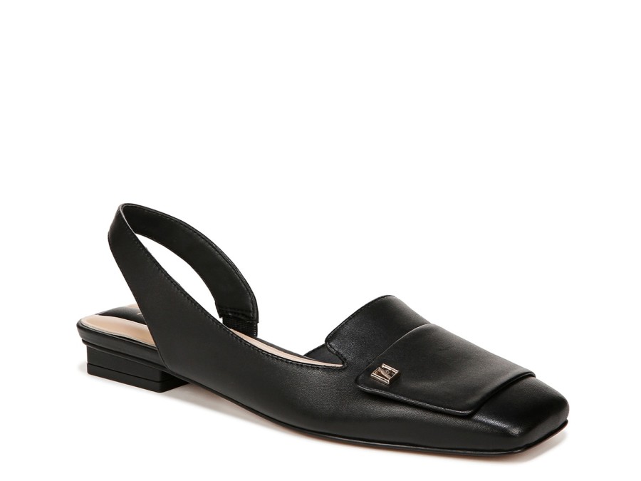 Best Franco Sarto Teagan Flat Black Leather