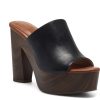 Hot Jessica Simpson Shelbie Platform Sandal Black Leather