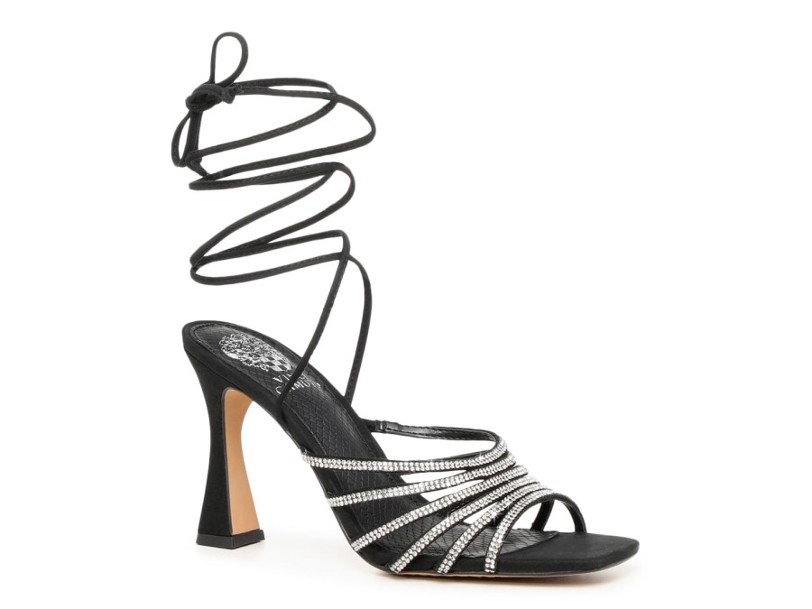 Hot Vince Camuto Rebitin Sandal Black Leather