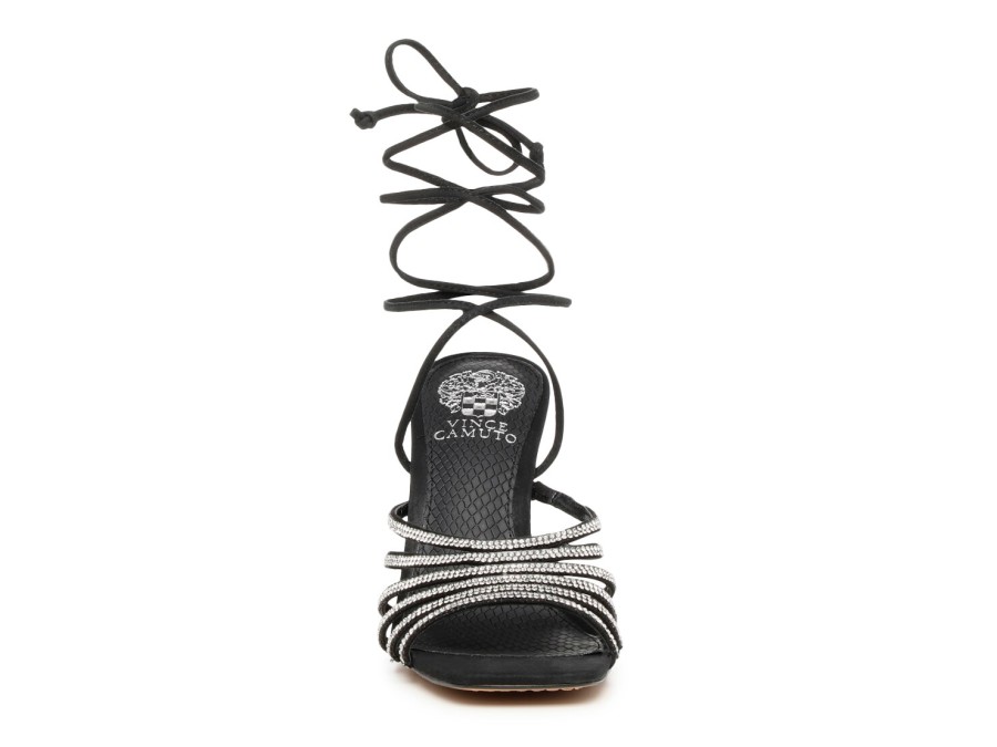 Hot Vince Camuto Rebitin Sandal Black Leather