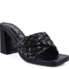 Hot London Rag Pout Pro Sandal Black