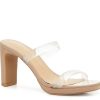 Best Chinese Laundry Tete Sandal Clear/Beige