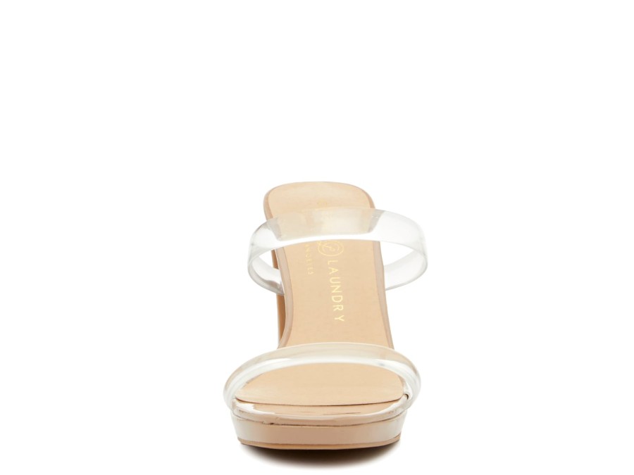 Best Chinese Laundry Tete Sandal Clear/Beige