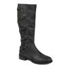 New Journee Collection Carly Boot Black