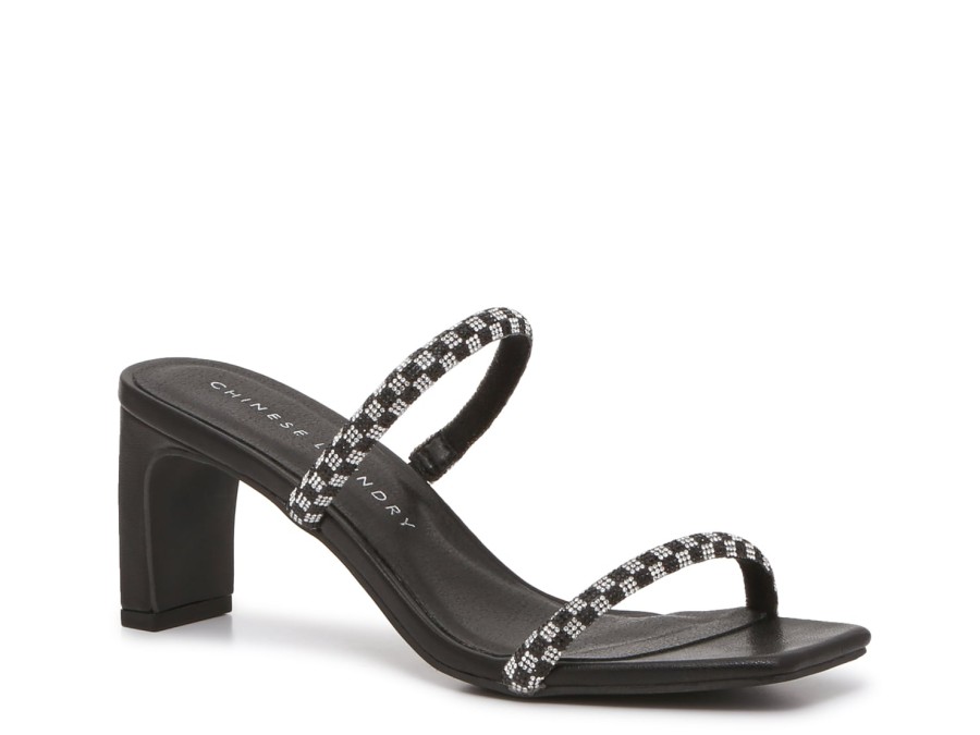 Clearance Chinese Laundry Yes Yes Sandal Black/Silver