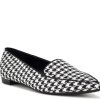 Clearance Nine West A Dream Loafer Black/White Houndstooth Print