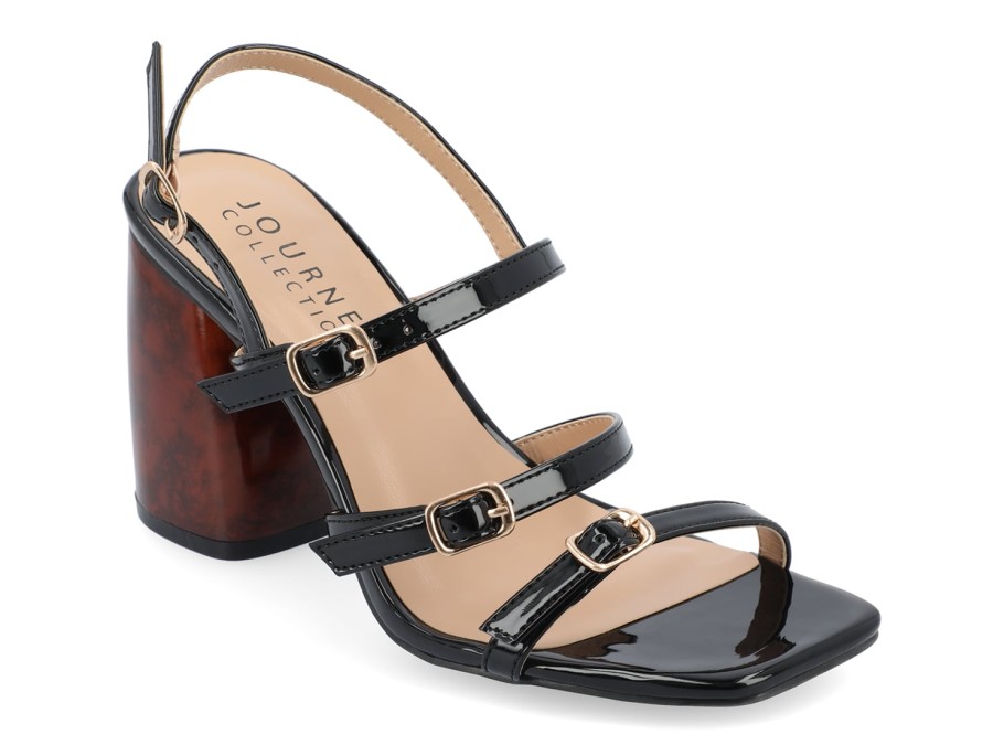 Hot Journee Collection Norina Sandal Black