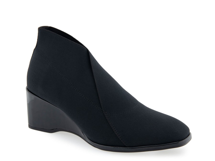 Online Aerosoles Anini Wedge Bootie Black