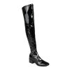 Best Journee Collection Mariana Over-The-Knee Boot Black