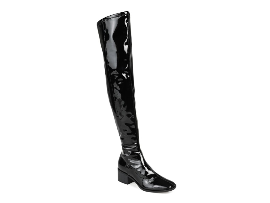 Best Journee Collection Mariana Over-The-Knee Boot Black