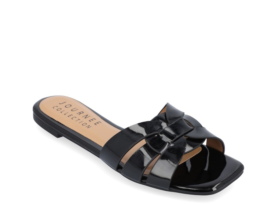 Wholesale Journee Collection Arrina Slide Sandal - Women'S Black