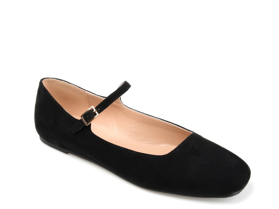 Online Journee Collection Carrie Mary Jane Flat Black