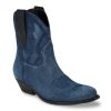 Hot Guess Ginette Cowboy Bootie Blue