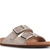 Clearance Madden Girl Bodie Sandal Silver Metallic