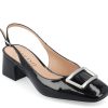 New Journee Collection Everlee Pump Black