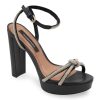 Wholesale BCBGMaxazria Cortni Platform Sandal Black