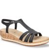 Hot Easy Street Dorinda Wedge Sandal Black