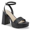 Hot Marc Fisher Sadel Platform Sandal Black