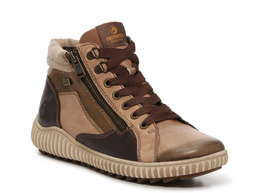 Online Rieker Liv 71 Boot Light Brown/Dark Brown/Bronze