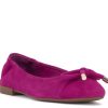 Online Vince Camuto Maysa Ballet Flat Rosewood Suede