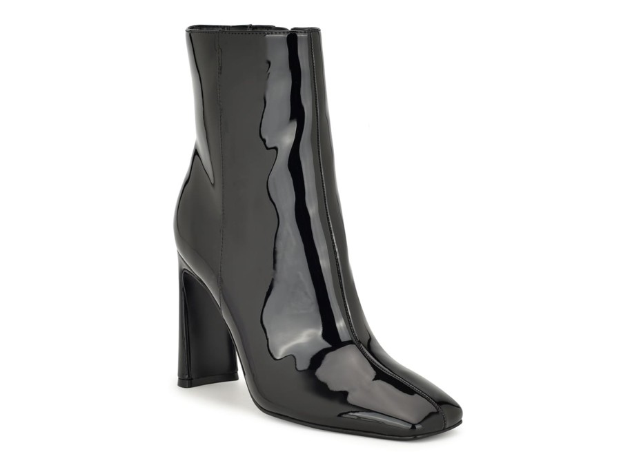 New Nine West Tiddo Bootie Black