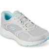 Clearance Skechers Go Run Consistent Vivid Horizon Running Shoe - Women'S Grey/Blue