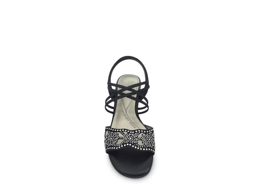 Online Impo Geum Wedge Sandal Black