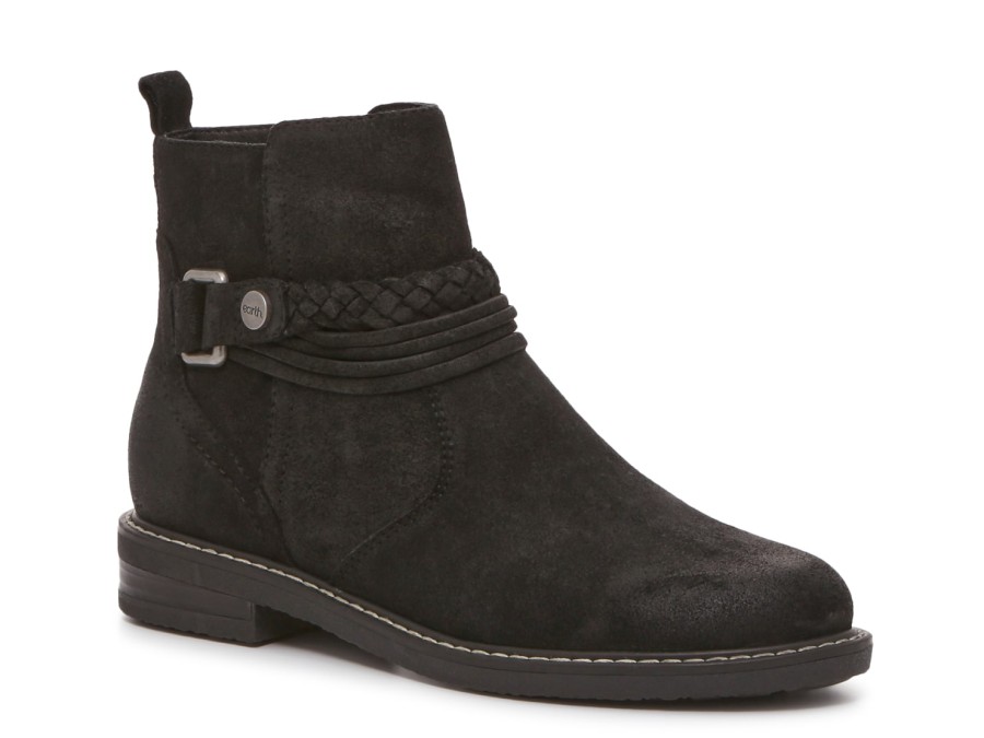 Clearance Earth Jeno Bootie Black