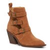 Best Crown Vintage Stralla Bootie Cognac