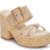 Clearance Dolce Vita Edwina Platform Sandal White/Natural