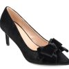 Best Journee Collection Crystol Pump Black