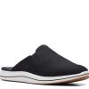 New Clarks Cloudsteppers Breeze Shore Mule Black