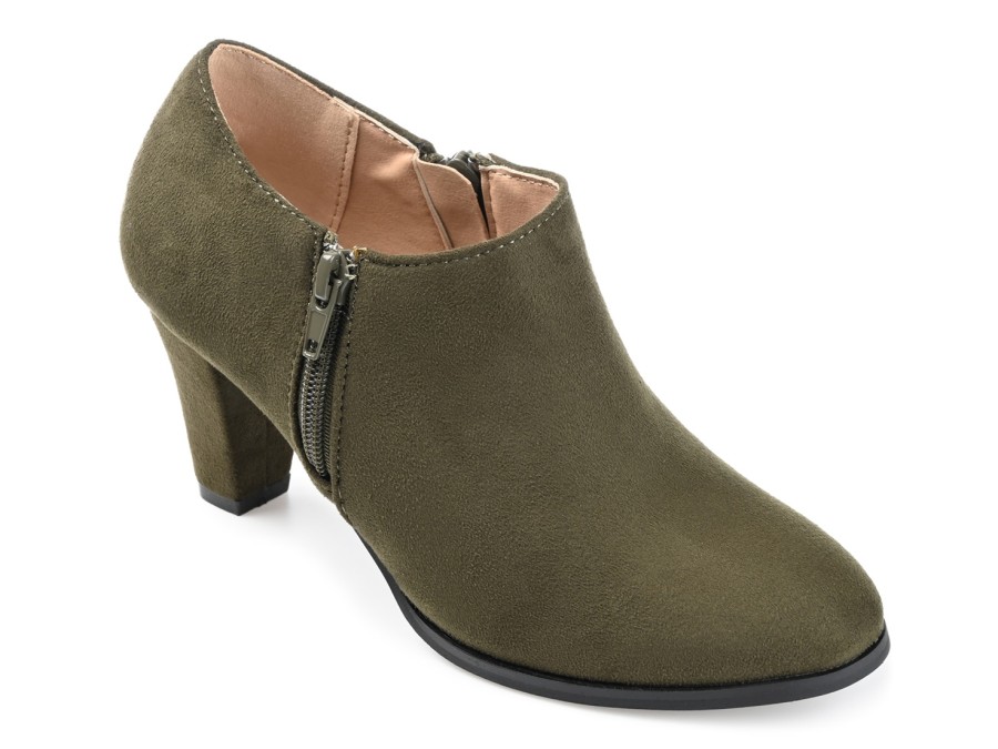 Wholesale Journee Collection Sanzi Bootie Olive Green