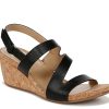 Clearance Naturalizer Adria Wedge Sandal Black