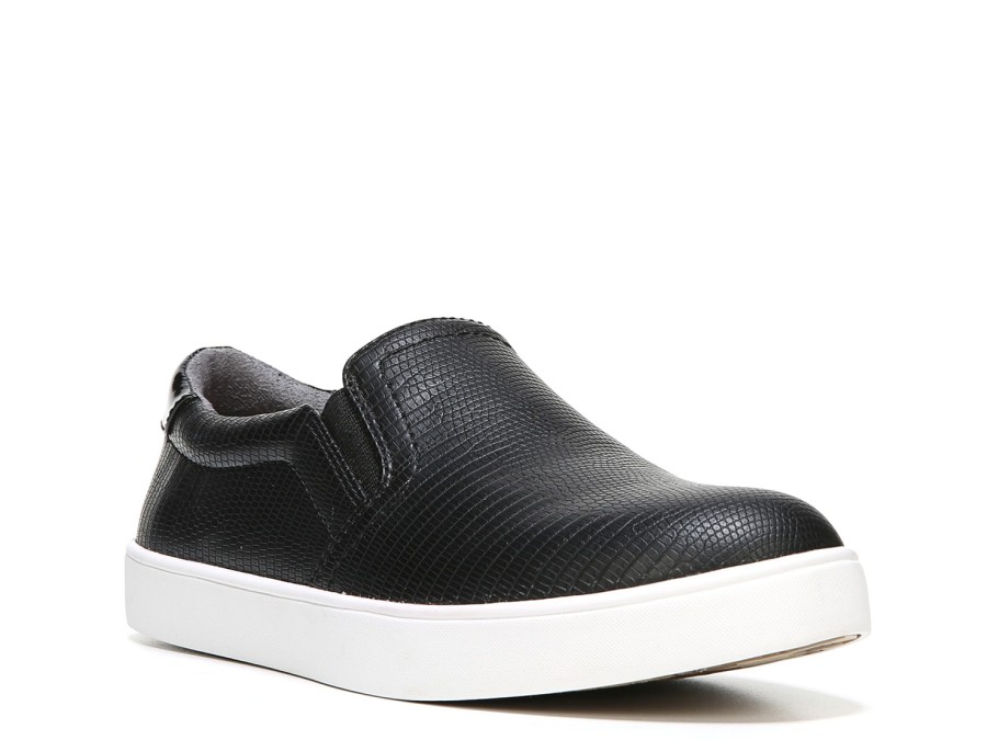 Best Dr. Scholl's Madison Slip-On Sneaker Black Snake Print