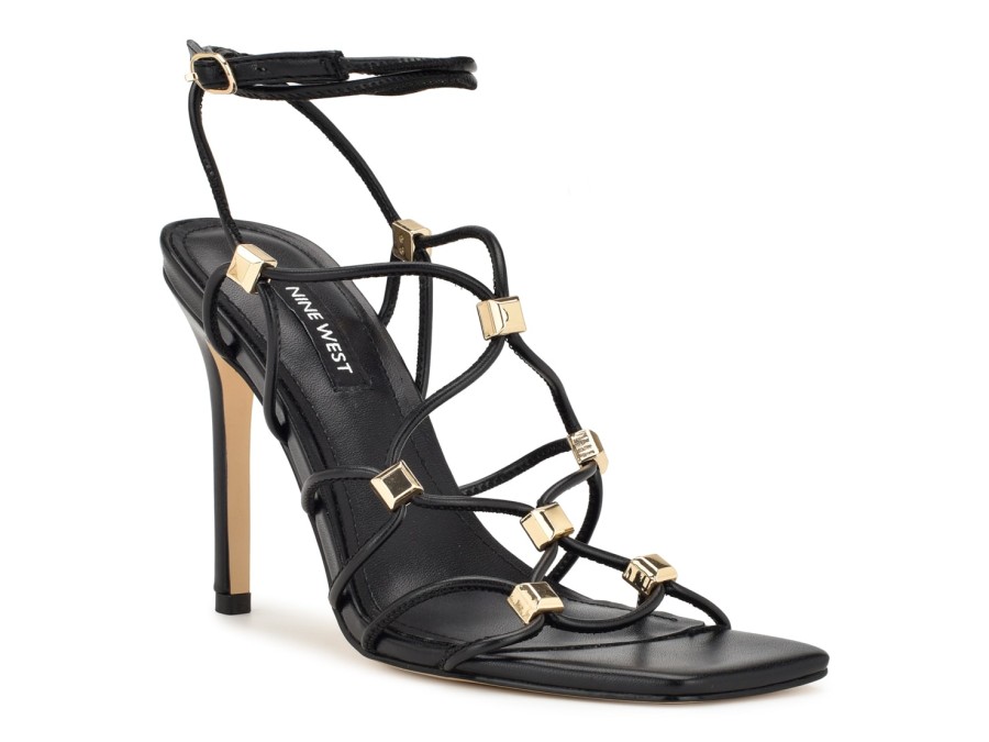 Hot Nine West Tenor Sandal Black