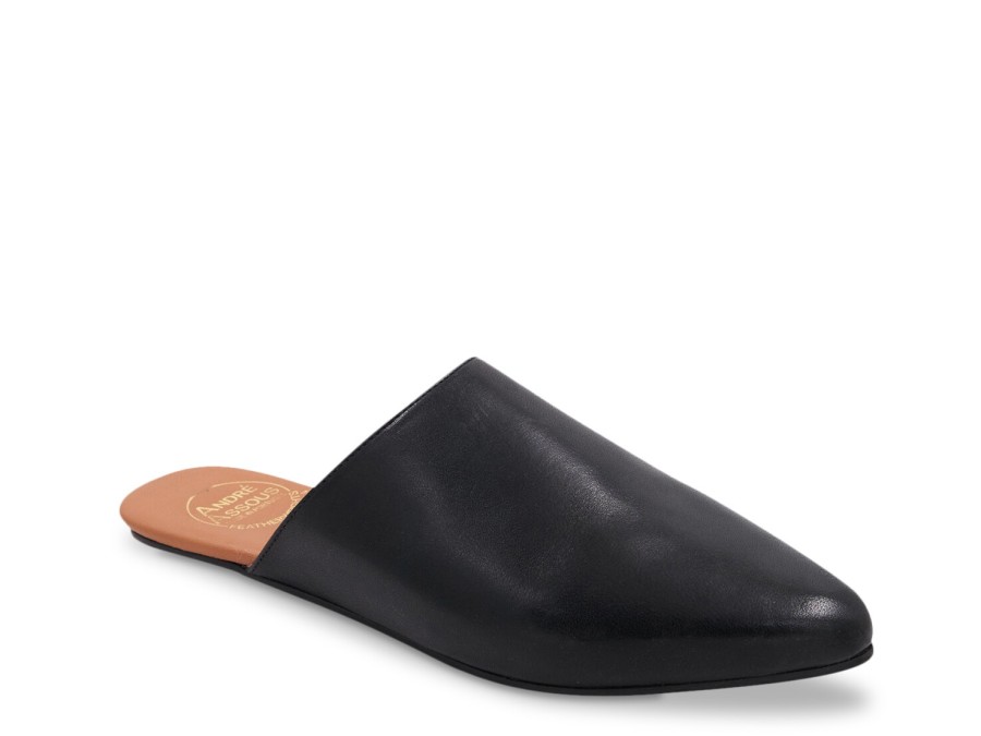 Wholesale Andre Assous Tiana Mule Black Leather