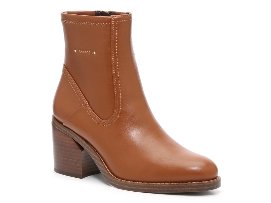 Best Franco Sarto Abril Bootie Cognac