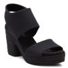 Clearance TOMS Majorca Espadrille Platform Sandal Black