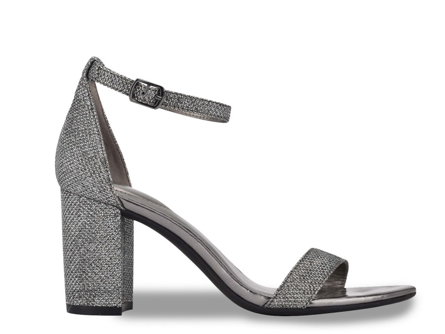 New Bandolino Armory Sandal Pewter Metallic