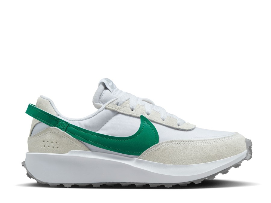 Wholesale Nike Waffle Debut Running Shoe - Women'S White/Green