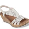 Hot Skechers Beverlee Dazzling Charm Wedge Sandal Off White