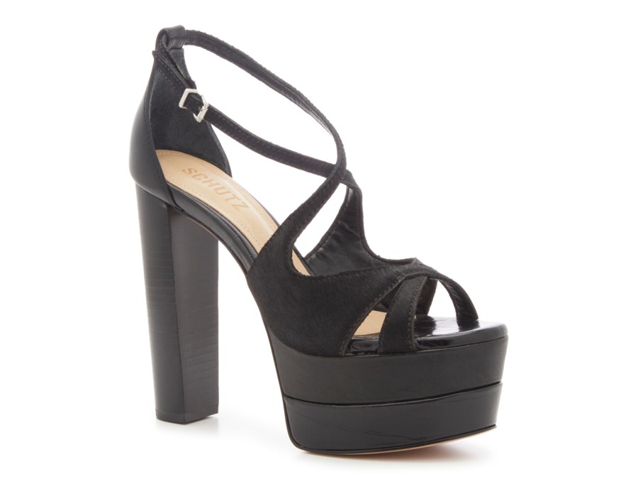 Online Schutz Latifah Sandal Black