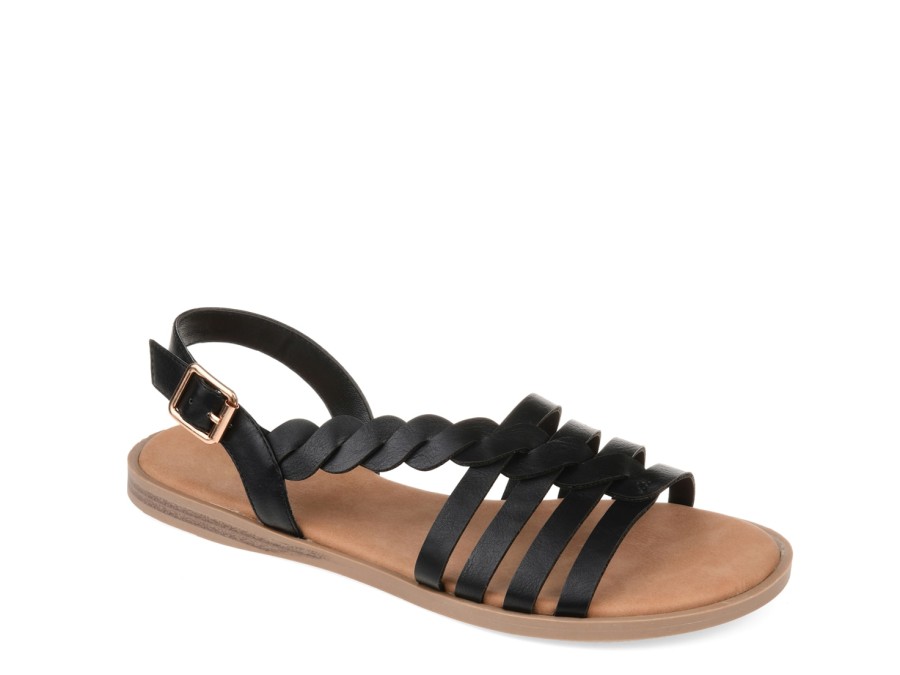 Wholesale Journee Collection Solay Sandal Black