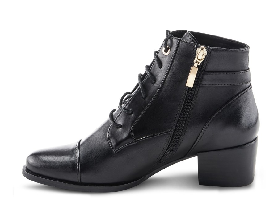 Best Spring Step Buckleup Bootie Black