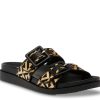 Clearance STEVEN NEW YORK Micah Platform Sandal Black