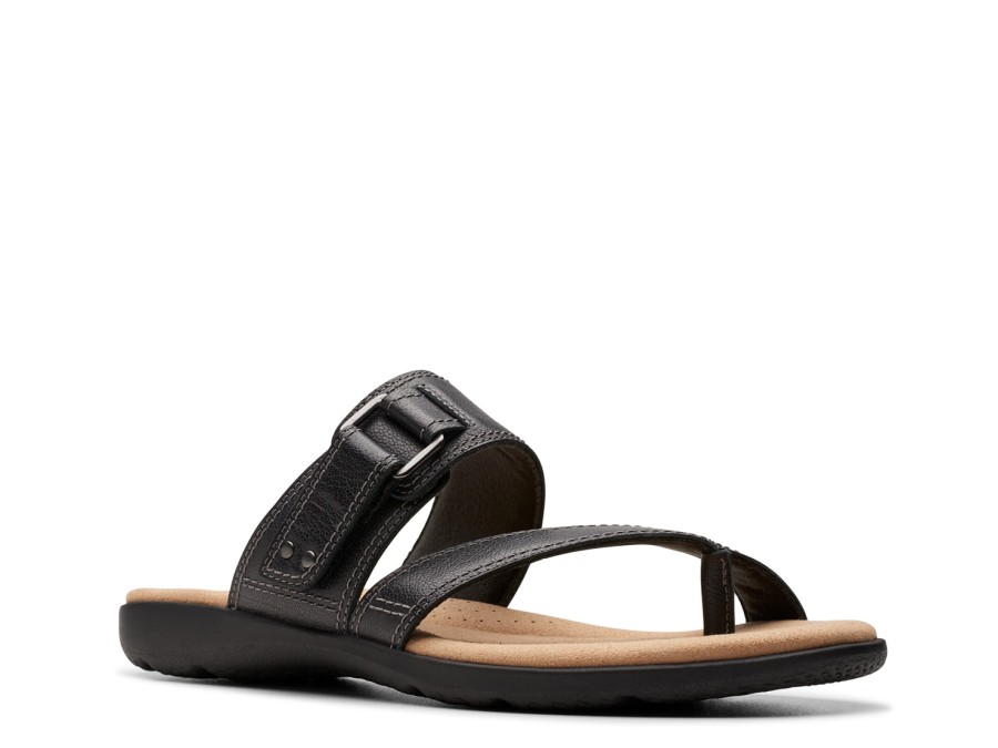 Clearance Clarks Elizabelle Way Sandal Black