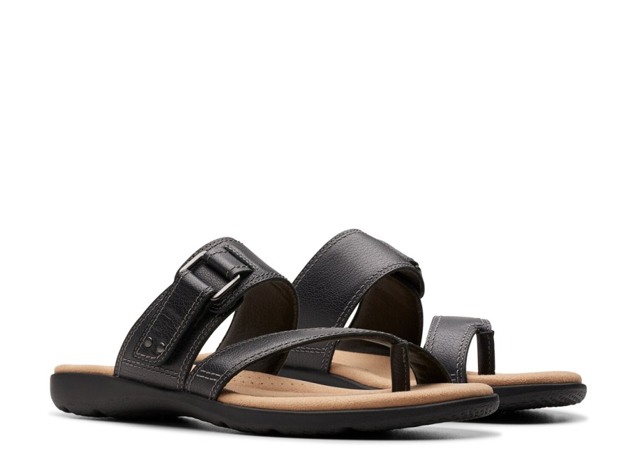 Clearance Clarks Elizabelle Way Sandal Black