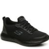 Online Skechers Relaxed Fit Squad Work Slip-On Sneaker Black