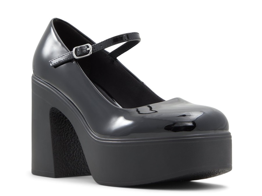 Wholesale Call It Spring Tilda Mary Jane Pump Black Patent